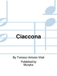 Chaconne Sheet Music by Tomaso Antonio Vitali