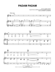 Padam Padam Sheet Music by Norbert Glanzberg