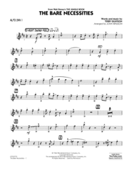 The Bare Necessities (from The Jungle Book) - Alto Sax 1 Sheet Music by Terry Gilkyson