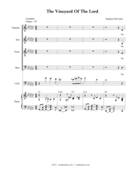 The Vineyard Of The Lord Sheet Music by Stephen DeCesare
