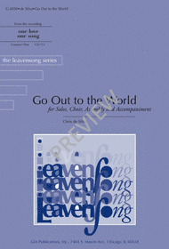 Go Out to the World Sheet Music by Chris De Silva