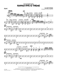 Hawaii Five-O Theme - Drums Sheet Music by Mort Stevens