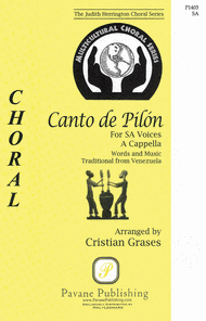 Canto de Pilon Sheet Music by Christian Grases