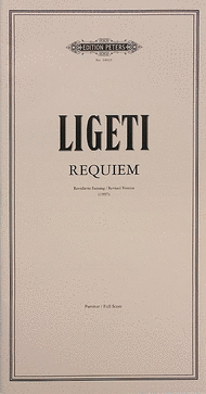 Requiem Sheet Music by Gyorgy Ligeti