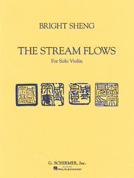 The Stream Flows Sheet Music by Bright Sheng