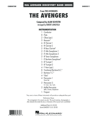 The Avengers - Conductor Score (Full Score) Sheet Music by Alan Silvestri