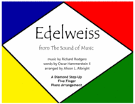 Edelweiss from the Sound of Music (easy piano) Sheet Music by Rodgers & Hammerstein