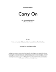 Carry On - Violin and Cello Duet Sheet Music by fun.