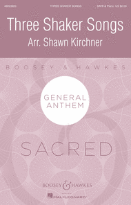 Three Shaker Songs Sheet Music by Shawn Kirchner