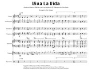 Viva La Vida for Front Ensemble Sheet Music by Coldplay