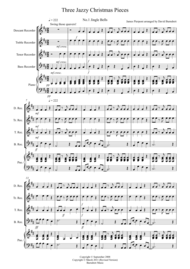 3 Jazzy Christmas Pieces for Recorder Quartet Sheet Music by James Pierpont