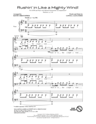Rushin' In Like A Mighty Wind! Sheet Music by Lowell Alexander