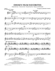 Disney Film Favorites - Pt.2 - Bb Clarinet/Bb Trumpet Sheet Music by Johnnie Vinson