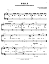 Belle (from Beauty And The Beast) Sheet Music by Beauty And The Beast