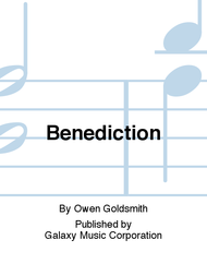Benediction Sheet Music by Owen Goldsmith
