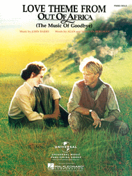 Love Theme from Out of Africa Sheet Music by John Barry