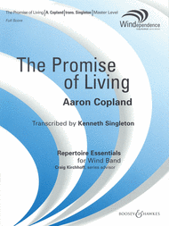The Promise of Living (from The Tender Land) Sheet Music by Aaron Copland