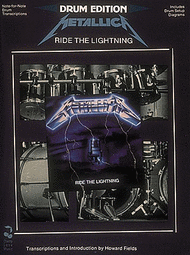 Ride The Lightning - Drums Sheet Music by Metallica
