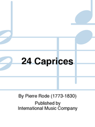 24 Caprices Sheet Music by Pierre Rode