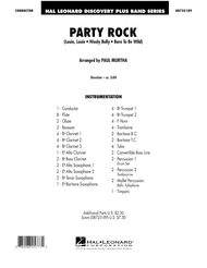 Party Rock - Full Score Sheet Music by Paul Murtha