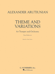 Theme And Variations - Trumpet/Piano Sheet Music by Alexander Arutiunian