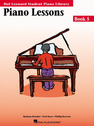 Piano Lessons Book 5 Sheet Music by Fred Kern