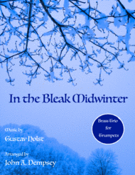 In the Bleak Midwinter (Trumpet Trio) Sheet Music by Gustav Holst