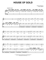 House Of Gold Sheet Music by Twenty One Pilots