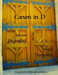 Canon in D (String Trio for Violin