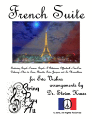 French Suite for Two Violins Sheet Music by Bizet