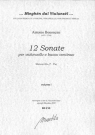 12 Cello Sonatas (Manuscript
