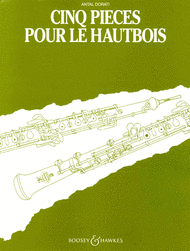 Cinq Pieces pour le Hautbois Sheet Music by Antal Dorati