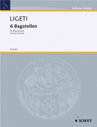 Six Bagatelles Sheet Music by Gyorgy Ligeti