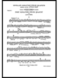 Miniature Quartet No.1 Parts Sheet Music by David Stone