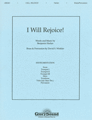 I Will Rejoice Sheet Music by Benjamin Harlan