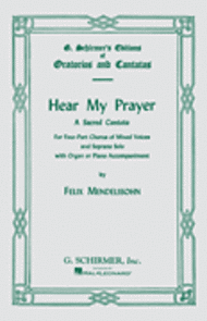Hear My Prayer Sheet Music by Felix Bartholdy Mendelssohn