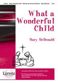 What a Wonderful Child Sheet Music by Mary McDonald
