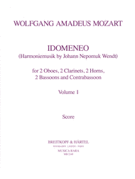 Idomeneo K. 366 Sheet Music by Wolfgang Amadeus Mozart