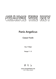 Panis Angelicus - F Major Sheet Music by Ceasar Frank