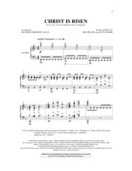 Christ Is Risen Sheet Music by Matt Maher