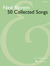 50 Collected Songs Sheet Music by Ned Rorem