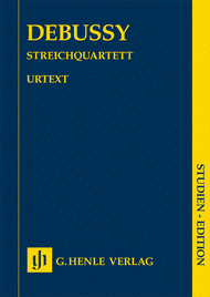 String Quartet Sheet Music by Claude Debussy