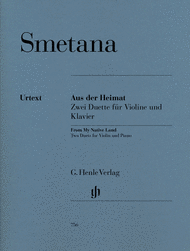 From My Native Land Sheet Music by Bedrich Smetana