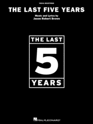 The Last Five Years Sheet Music by Jason Robert Brown