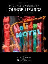 Lounge Lizards Sheet Music by Michael Daugherty