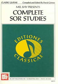 Complete Sor Studies for Guitar Sheet Music by David Grimes