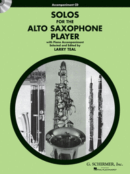 Solos for the Alto Saxophone Player Sheet Music by Various