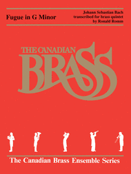 Fugue in G Minor Sheet Music by The Canadian Brass
