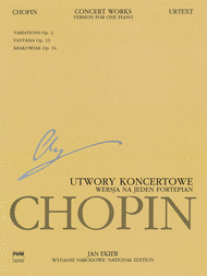Concert Works for Piano and Orchestra Sheet Music by Frederic Chopin