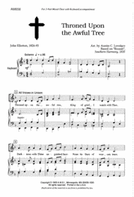 Throned Upon the Awful Tree Sheet Music by Austin C. Lovelace